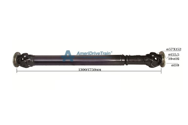 New Cardan driveshaft 57x152 for Mercedes Benz Propeller Shaft